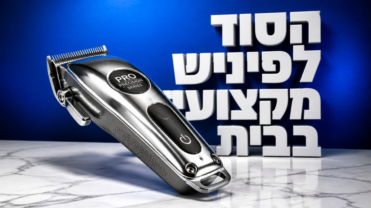 איך לעשות פיניש מקצועי לתספורת בבית? המדריך המלא