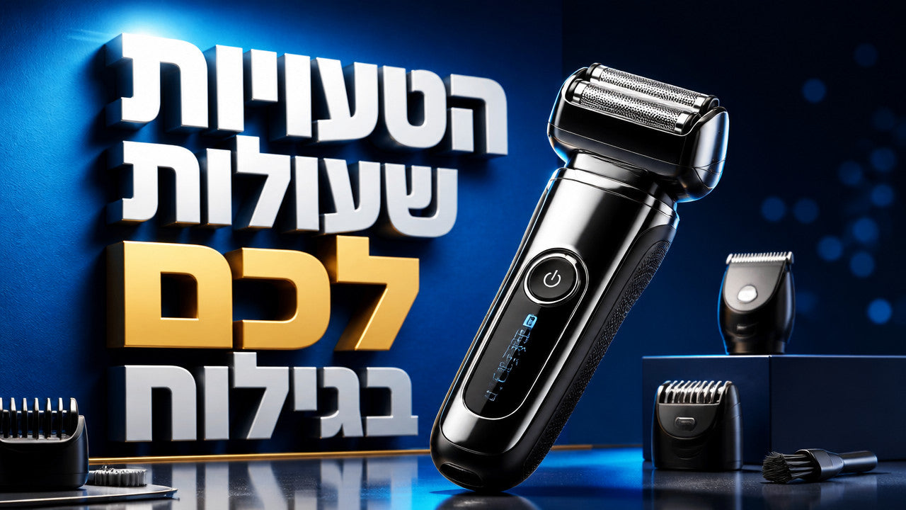 מכונת גילוח מקצועית: המדריך המלא לבחירה נכונה ב-2026